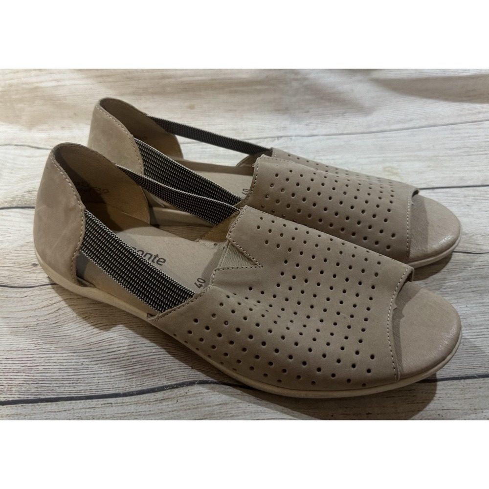 Remonte Soft Strappy Comfort Beige Tan Sandals Shoes Sz 9 US 40 EUR